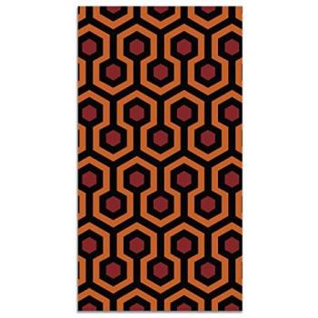 Alfombra Vinílica Antideslizante Resplandor Rojo 200x200 cm - Alfombra Cocina y Salón Ignífuga y Antihongos