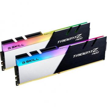 G.Skill Trident Z Neo 32GB (2 x 16GB) DDR4-3600 PC4-28800 CL14 Dual Channel Desktop Memory Kit F4-3600C14D-32GTZN - Black/White