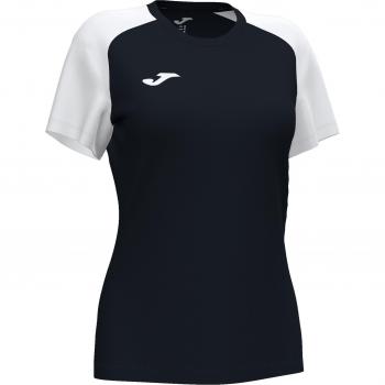 Joma Academy IV Women's Short Sleeve T-Shirt Black White