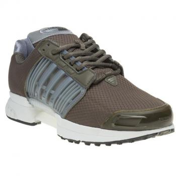 adidas Men's Lace-Up Flats Brown-Green