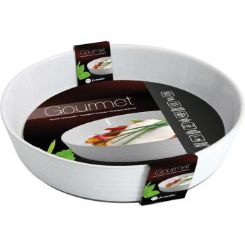 Jomafe Gourmet - Rustidera redonda, 20 cm, color blanco