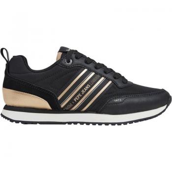 Zapatillas casual de mujer Pepe Jeans Dublin City negras