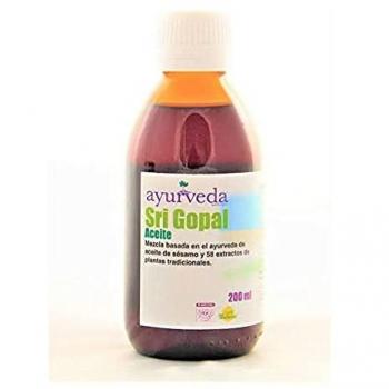 Aceite Ayurveda Sri Gopal 500 ml - Alivia Zonas Afectadas, Aceite de Sri Gopal 500 ml Ayurveda, Ayurveda auténtico Aceite de Sri Gopal 500 ml