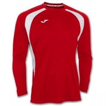 Joma 100015.602 - Camiseta de equipación de manga larga para hombre, color rojo / blanco, talla S