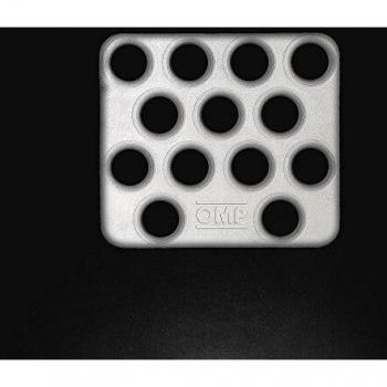Reposapiés Copiloto OMP Anodizado de Aluminio