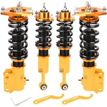 Mitsubishi Lancer LS 2002-06 Adjustable Damper Coilover Suspension Lowering Kit