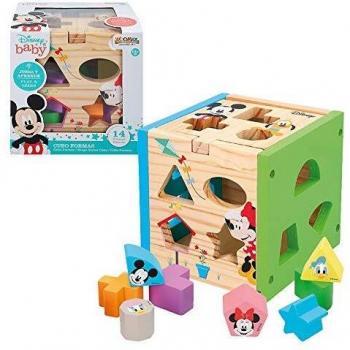 WOOMAX-DISNEY CUBO FORMAS MADERA 15 CM