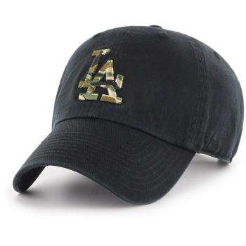 '47 Gorra Brand MLB Los Angeles Dodgers Clean Up Curved Negro Ajustable
