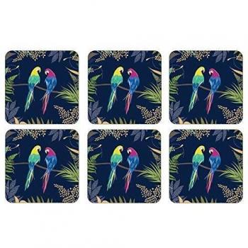 Portmeirion Home & Gifts - Juego de 6 Posavasos
