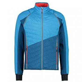 Chaqueta Softshell Hombre CMP con Mangas Desmontables Azul