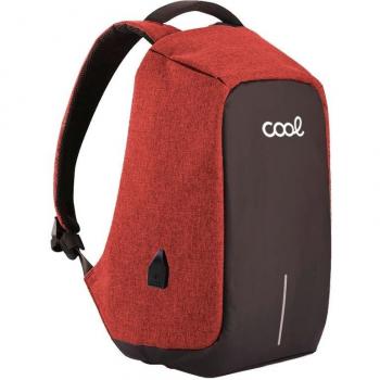 Mochila Cool Memphis Negra/Roja para Portátil hasta 16
