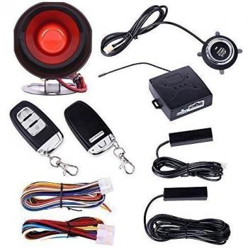 EASYGUARD EC003 Rolling code Smart Key PKE Passive Keyless Entry Car Alarm System Push button Start Remote Engine Start