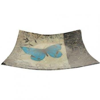 Angelstar 19055 Mariposa 14 pulg Plato cuadrado