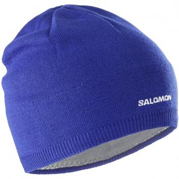 Gorro unisex Beanie Salomon Azul (OSFA)