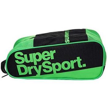 Superdrysuper schuhbeutel - Bolsa de Deporte, Color Verde neón