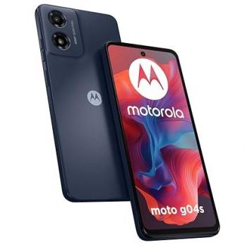Motorola Moto G04s Dual SIM 6.6 Android 14 4G USB Tipo-C 4GB RAM 128GB Almacenamiento Batería de 5000 mAh Negro