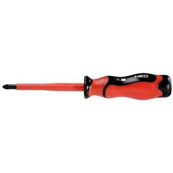 Neo Tools 04-160 Destornillador Pozidriv, 1000 V, PZ2 100 mm