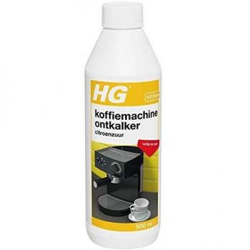 Descalcificador HG para Cafeteras de Espresso y Cápsulas - 500ml, a base de Ácido Cítrico
