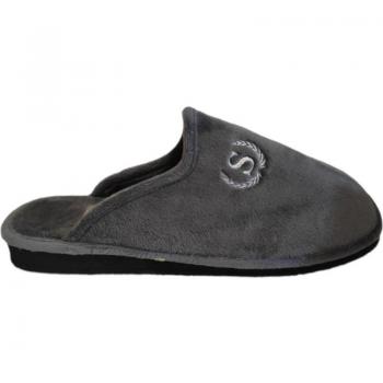 Zapatilla de Casa Sotoalto Pelsua con Cómoda Suela Antideslizante para Hombre en Color Gris