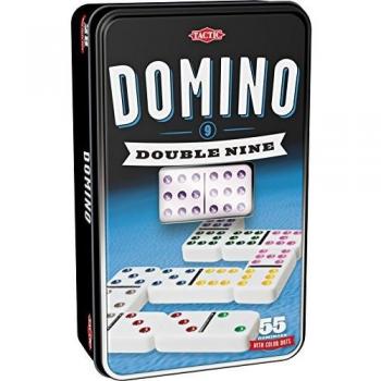 Tactic - Juego de dominó Doble 9 (55 fichas)