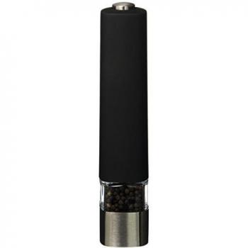 Bisetti - Molinillo de pimienta eléctrico, color negro