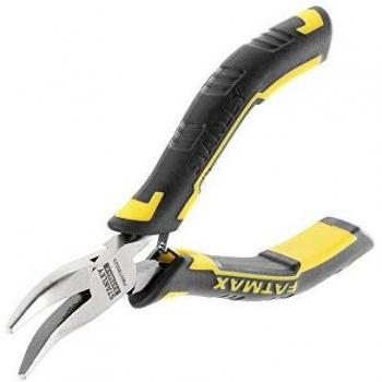 Stanley FatMax FMHT0-80523 Mini-alicate boca curva FATMAX, Nero/Giallo