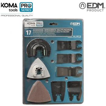 Pro Series Battery Kit 17 Accessories for Multifunction Tool 08765 by Koma Tools