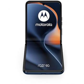 Smartphone Motorola Razr 60 5G Dual SIM 8GB RAM 256GB Pantone Gibraltar Sea, Display P-OLED 6.9, Cámara Principal 50MP OIS, Selfie 32MP, Android 15