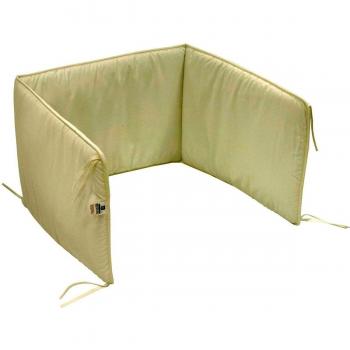 Cambrass Liso E - Protector de cuna, 60 x 40 cm, color beige