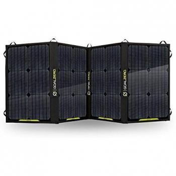 Goal Zero Nomad 100 Portable Solar Panel Black Powerful 100 W Max Output Largest Goal Zero Foldable Panel Chainable Monocrystalline Cell Harness the Sun to Power Your Phone Laptop Powerpack