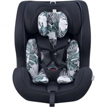 Funda para cojín reductor de silla de coche compatible con Recaro Salia 125 Jyoko Zebra