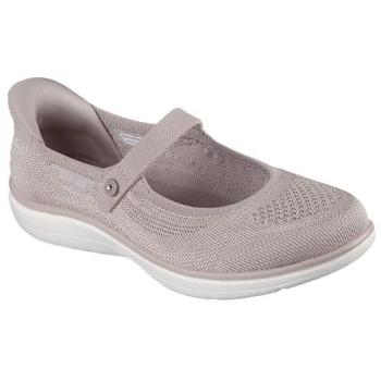 Zapatos Casual Mary Jane Skechers On-The-Go Flex Radiant para Mujer - Color Taupe, Cómodos, Vegan, Lavables a Máquina, Modelo 138497-TPE