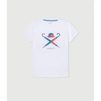 Camiseta de bebé niño de manga corta con maxi logo frontal