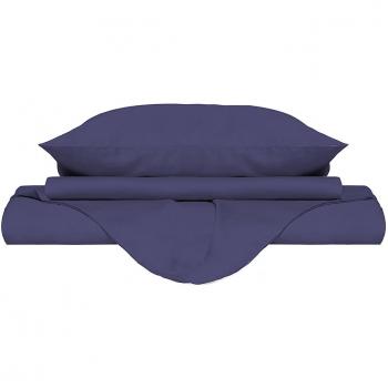 Parure Copripiumino Matrimonial Microfibra Violeta Elegant