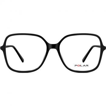 Polar 1968 477 Armazones y Lentes Recetadas para Hombre Negros