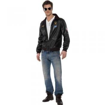 Chaqueta de Piloto de Aviador Top Gun Original - Talla M