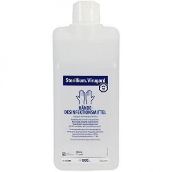 Sterillium Virugard Solución Desinfectante de Manos 1000 ml Antiviral y Sin Fragancia