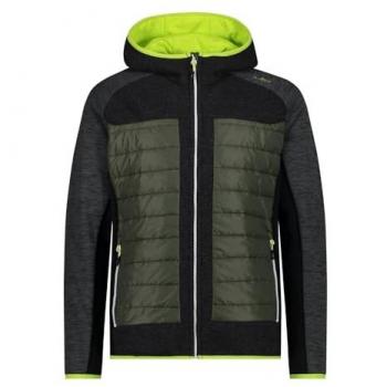 Men's Grey Hooded Sweat Jacket - Size 46