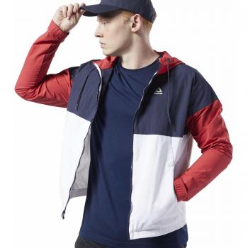 Reebok Te Bl Windbreaker Chaqueta, Hombre, rebred, 2XL