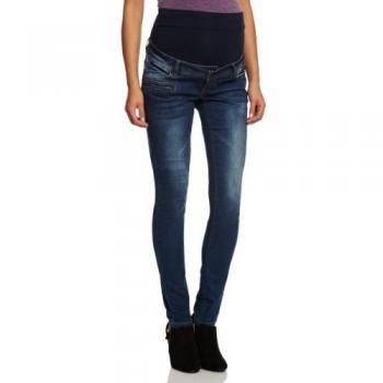 Mamalicious - Pantalón premamá slim para mujer, Azul