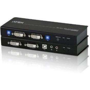 Aten CE604 Negro - Extensor de consola