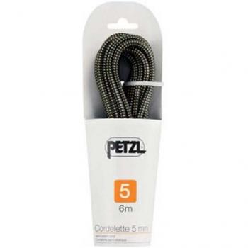 Petzl - Cord 5 Mm, color yellow , talla Reel 120 m
