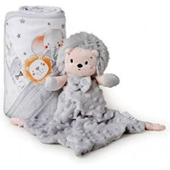 Set Capa de baño y Dou Dou Erizo gris