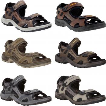 ECCO Men's Offroad Yucatan Walking Sandals - Black - Size 10