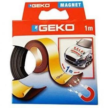 Cinta adhesiva magnética 1m x 19mm GEKO 8014846534799 47165