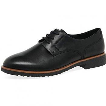 Zapatos de mujer Clarks Griffin Lane de cuero negro 35.5