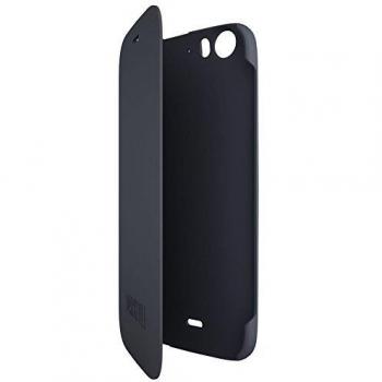 Funda para teléfono móvil Wiko 101112 con tapa DARKFULL azul oscuro