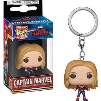 Captain Marvel Funko Pop! Keychain - Pocket Size Collectible