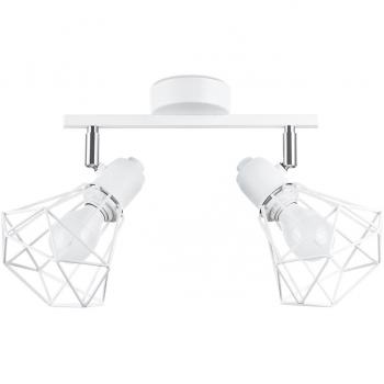 Sollux Artemis Lámpara de Techo LED Blanca para Dormitorio, Salón y Pasillo - 50-60Hz~2