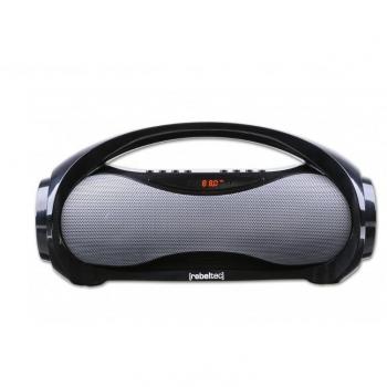 Rebeltec SoundBox 320 - Altavoz portátil Bluetooth con función FM y USB, 16W, batería de hasta 8 horas